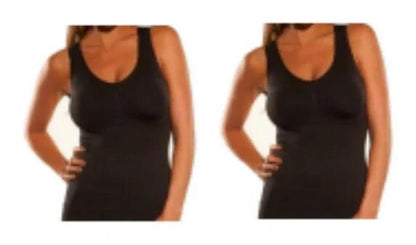 Sculpting Vest and Crop Top Set in Nude, Black, and White shades for a sleek, flattering British style