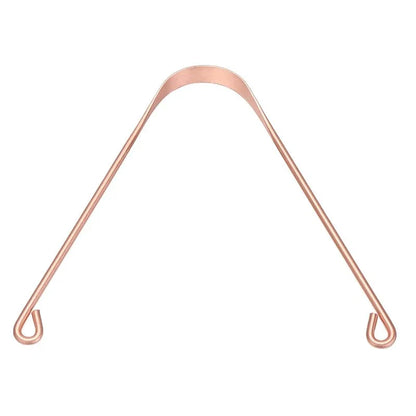 Premium Copper Tongue Scraper for Fresher Breath and Superior Oral Care