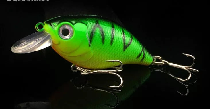 WALK FISH 5Pcs Fishing Lure Set with five vibrant minnow baits for effective fishing