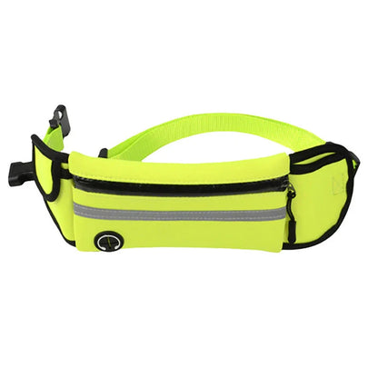 Versatile dog walking bag with waterproof material, reflective traction leash, and adjustable waist design for convenient and safe daily dog walks