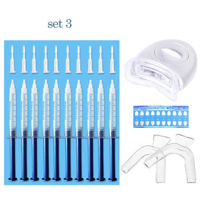 Premium blue LED teeth whitening lamp for on-the-go use, featuring compact, portable design and intelligent light technology.