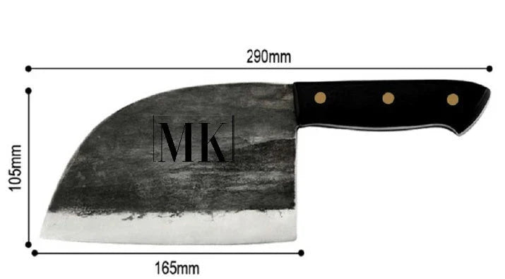 Premium stainless steel meat cleaver knife with ergonomic handle and razor-sharp, durable blade for efficient cutting in the kitchen