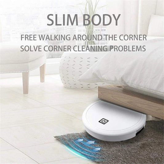 3-in-1 Robot Vacuum Cleaner with smart sensor and 1800Pa suction