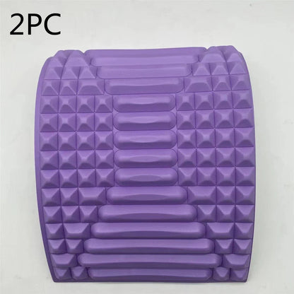 Premium lumbar spine massager for back, neck, and sciatica pain relief made with high-quality EVA foam