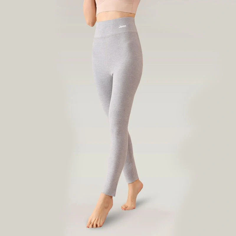 Luxury cashmere and velvet winter leggings for women in various colours