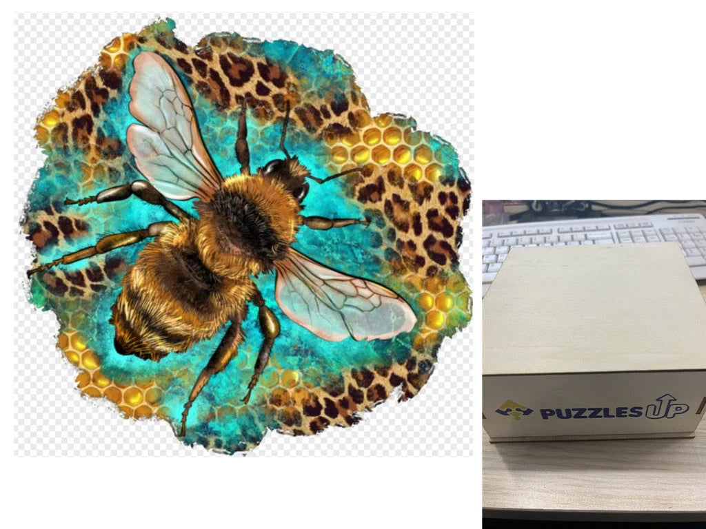 A3 Animal Wooden Puzzle with Box - Premium quality, vibrant animal designs, perfect for family fun