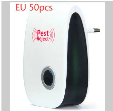 Ultrasonic pest repeller device that effectively repels mosquitoes, insects, and mice using high-frequency sound waves
