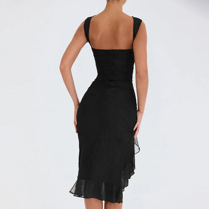Sleeveless slim-fit mini dress in a variety of vibrant colors, perfect for summer style and comfort