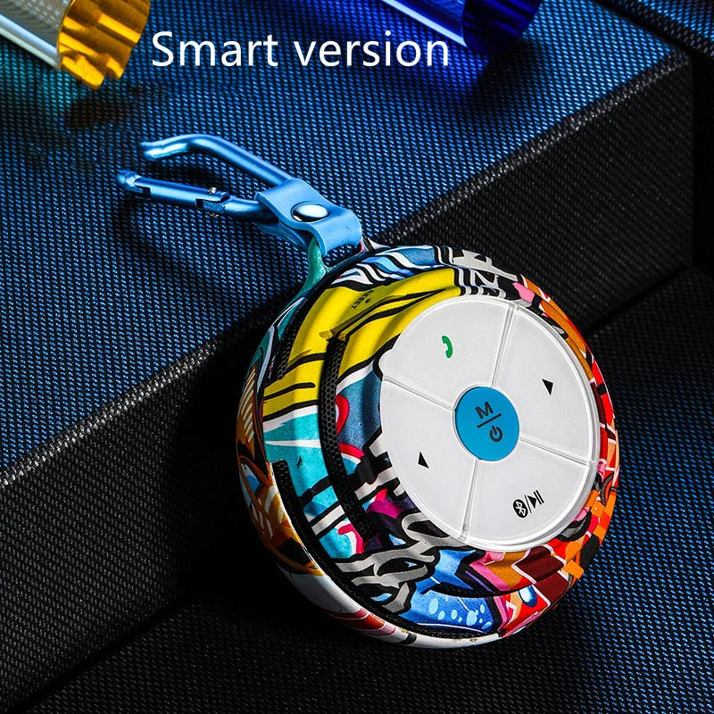Premium portable Bluetooth speaker with advanced audio processing, durable design, and long-lasting battery life