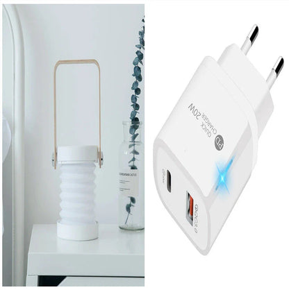 Elegant foldable LED lamp with touch-controlled dimming, rechargeable battery, and modern design for home decor