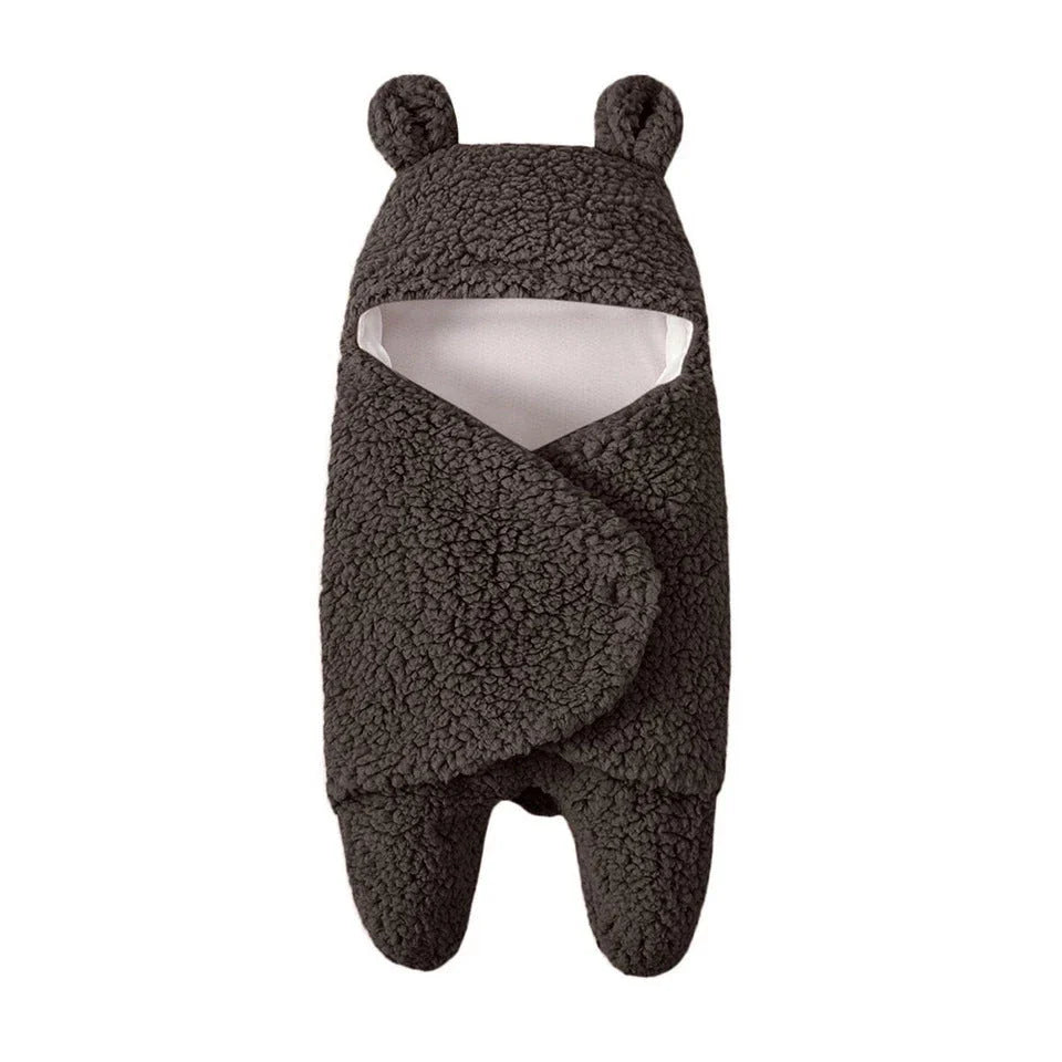 Cozy and soft baby sleeping bag in various colors for newborns and infants up to 9 months old