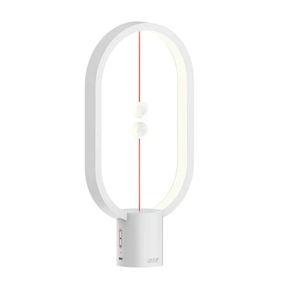 Premium magnetic bedside lamp with dual-colour LED lighting, touch-sensitive dimming controls, and sleek, compact design for bedroom