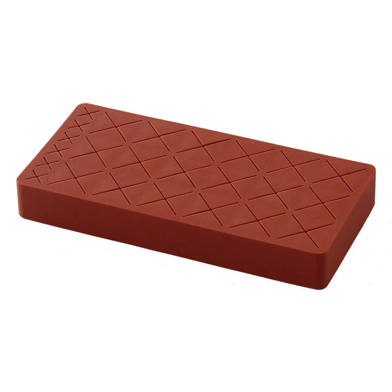 Silicone and ABS lipstick storage rack in red, pink, blue, and grey