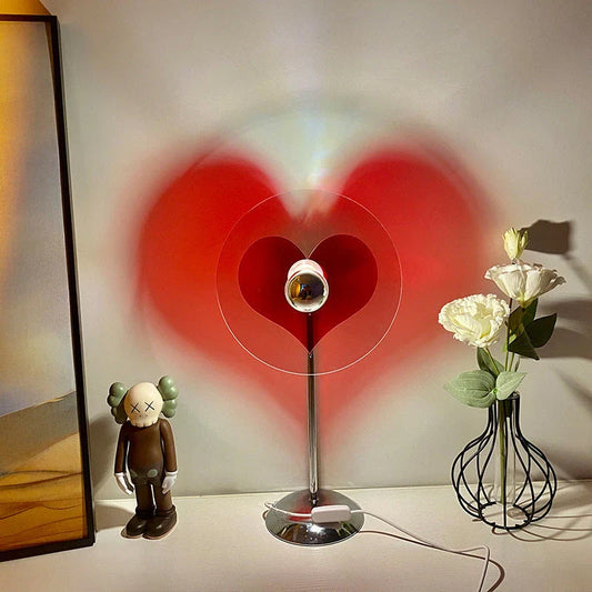 Chic and illuminating Bauhaus-inspired table lamp with cracked plexiglass shade for a mesmerising, ambient glow