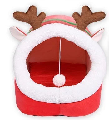 Cosy pet bed in various colours and sizes, providing a soft, warm, and comfortable sleeping space for cats and small dogs