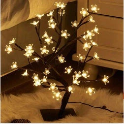 Nordic style LED copper wire bedroom light with warm colours