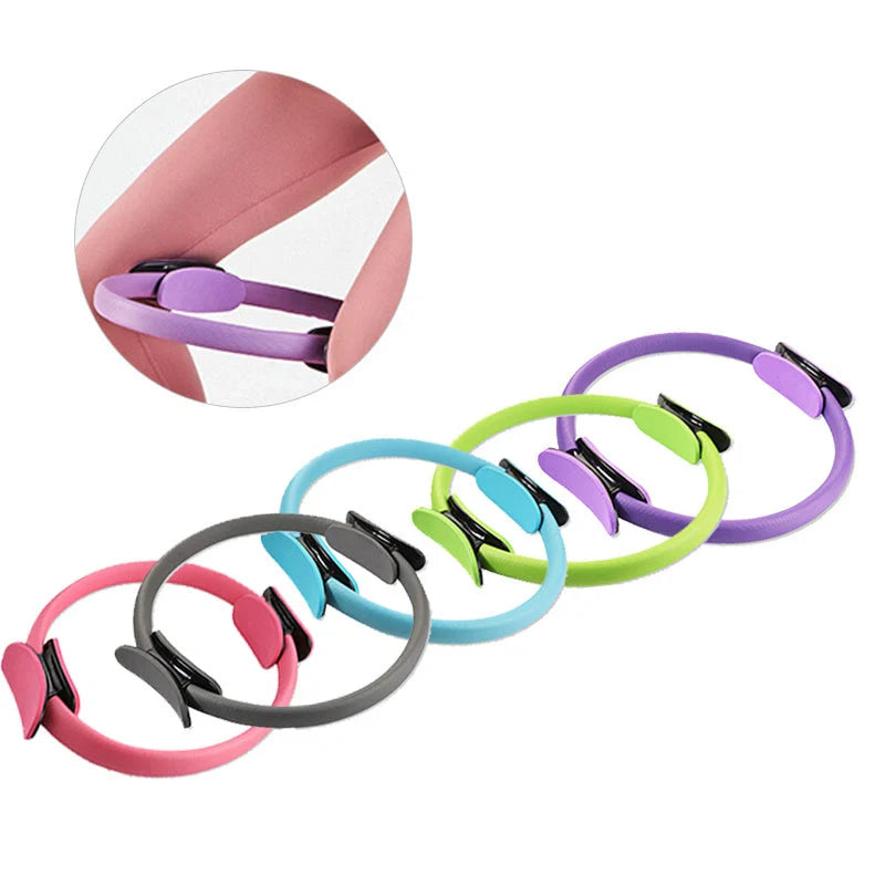 Ergonomic Yoga Pilates Ring for core strengthening and muscle relaxation