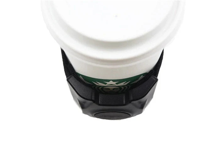 Premium magnetic water bottle holder made of durable silicone, compatible with a wide range of bottle sizes up to 400mL.