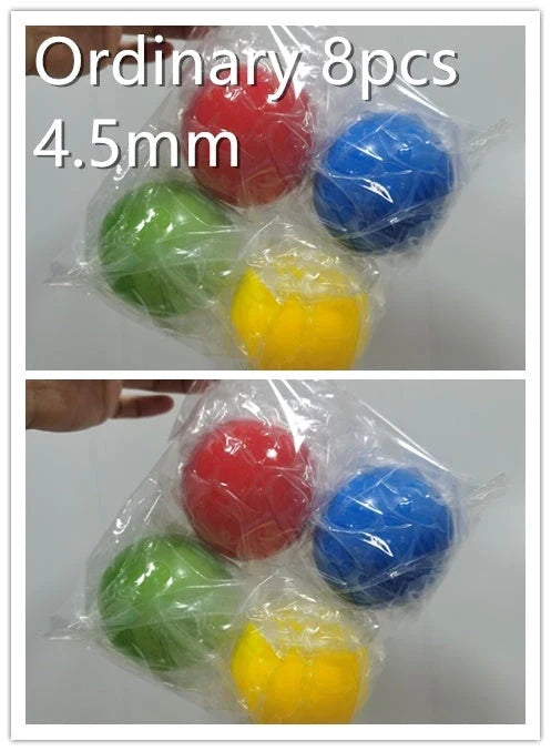Premium Luminous Sticky Stress Relief Balls in various colors and sizes, with a glow-in-the-dark feature for a captivating and soothing relaxation experience.