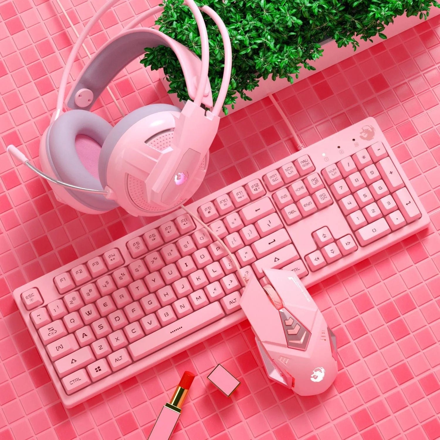 Compact 104-key USB membrane keyboard with waterproof function