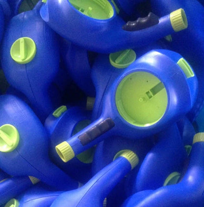 Premium hydro-seeding system with spray head and liquid mousse for effortless lawn rejuvenation