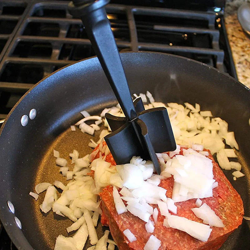 Nylon Meat Chopper for efficient food preparation, heat-resistant and dishwasher safe