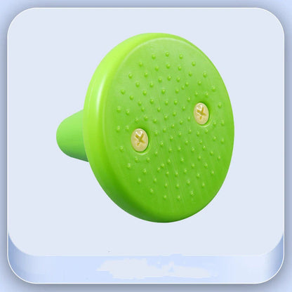 Children's balance training sensory toy with throwing rings in bright colours