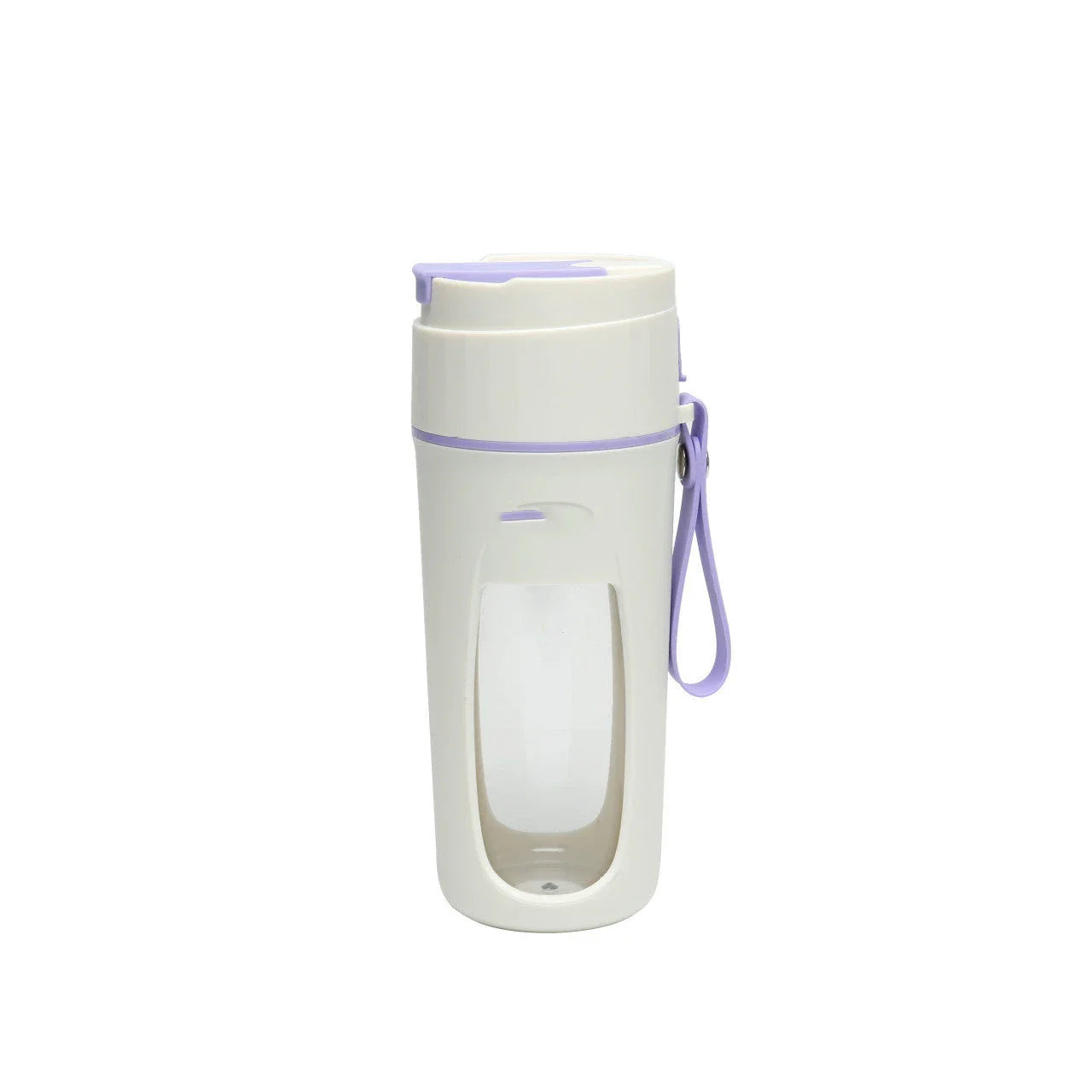 Rechargeable portable blender with USB charging, perfect for outdoor juicing and smoothie making