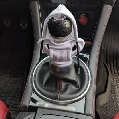 Universal gear knob cover hoodies in pure cotton for cars