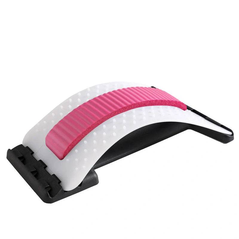 Adjustable Lumbar Orthosis for back pain relief with magnetic points and plastic pins