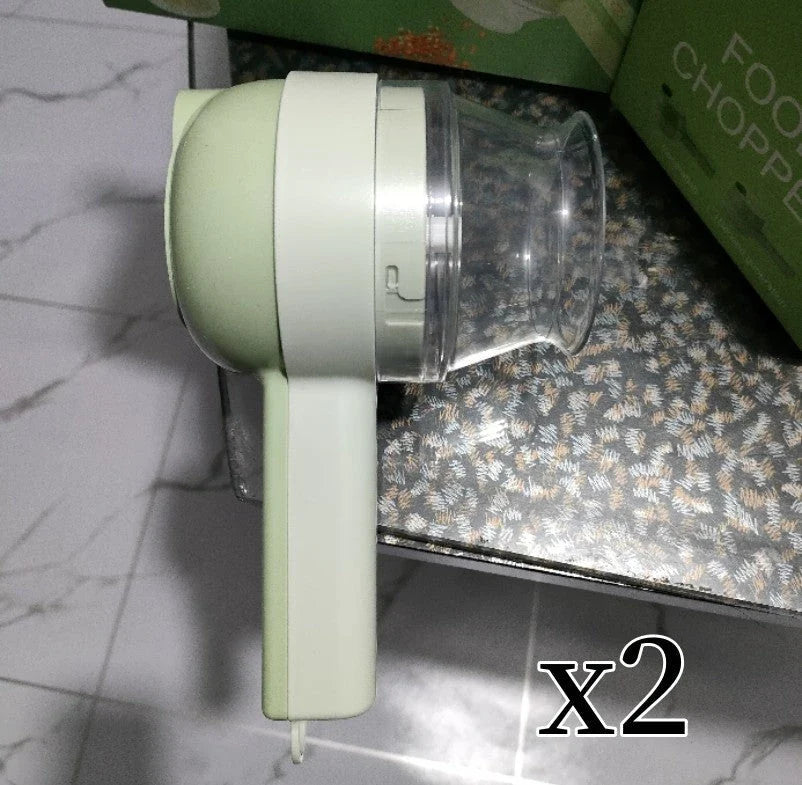 Electric food processor with sleek, modern design for efficient meal preparation