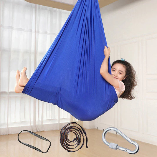 Premium Kids Cozy Sensory Swing Hammock for Therapy and Relaxation in Various Colors