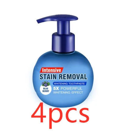 Premium Blueberry Whitening Toothpaste with Baking Soda - Naturally Refreshing Oral Care Solution