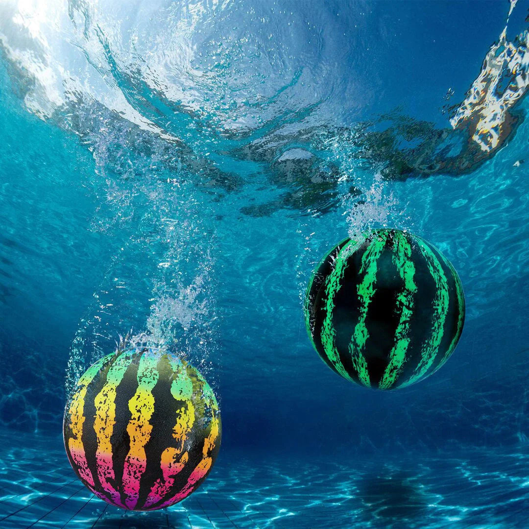 Watermelon Ball Underwater Pool Toy for summer water fun