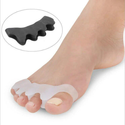 Premium silicone toe corrector for bunions, overlapping toes, and other foot issues