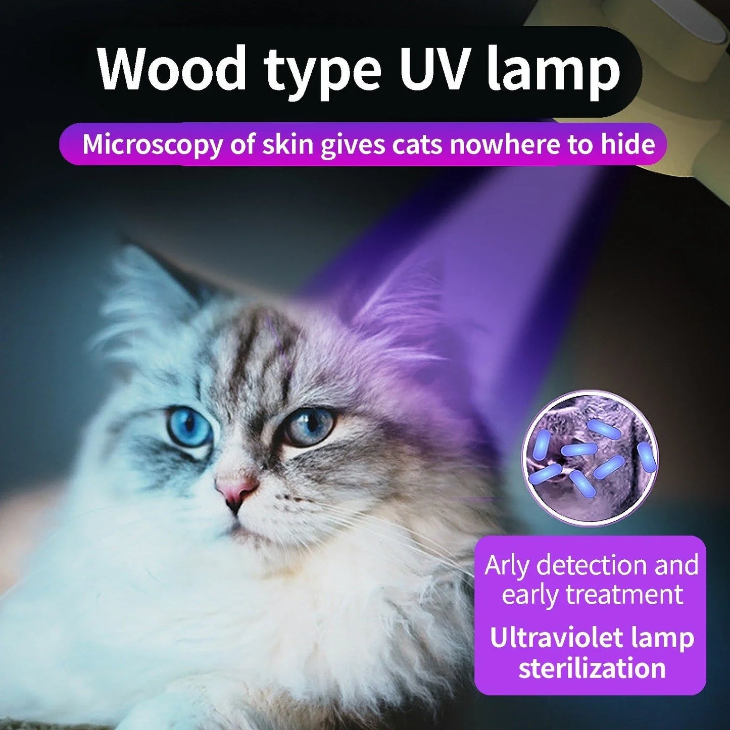 Cordless pet hair removal brush with floating comb for effortless grooming of cats and dogs