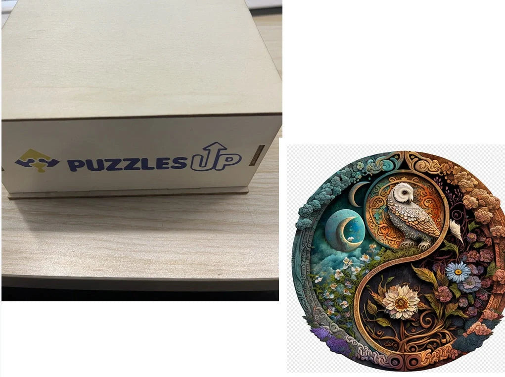 A3 Animal Wooden Puzzle with Box - Premium quality, vibrant animal designs, perfect for family fun