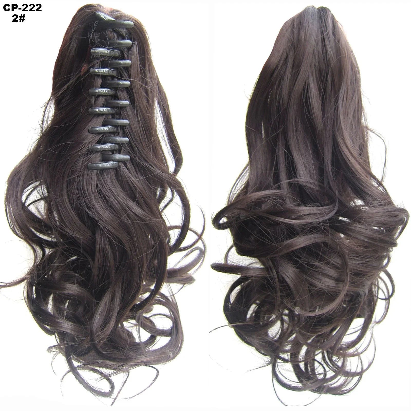 Stylish and realistic-looking hair extension ponytail wrap for versatile hairstyle upgrade