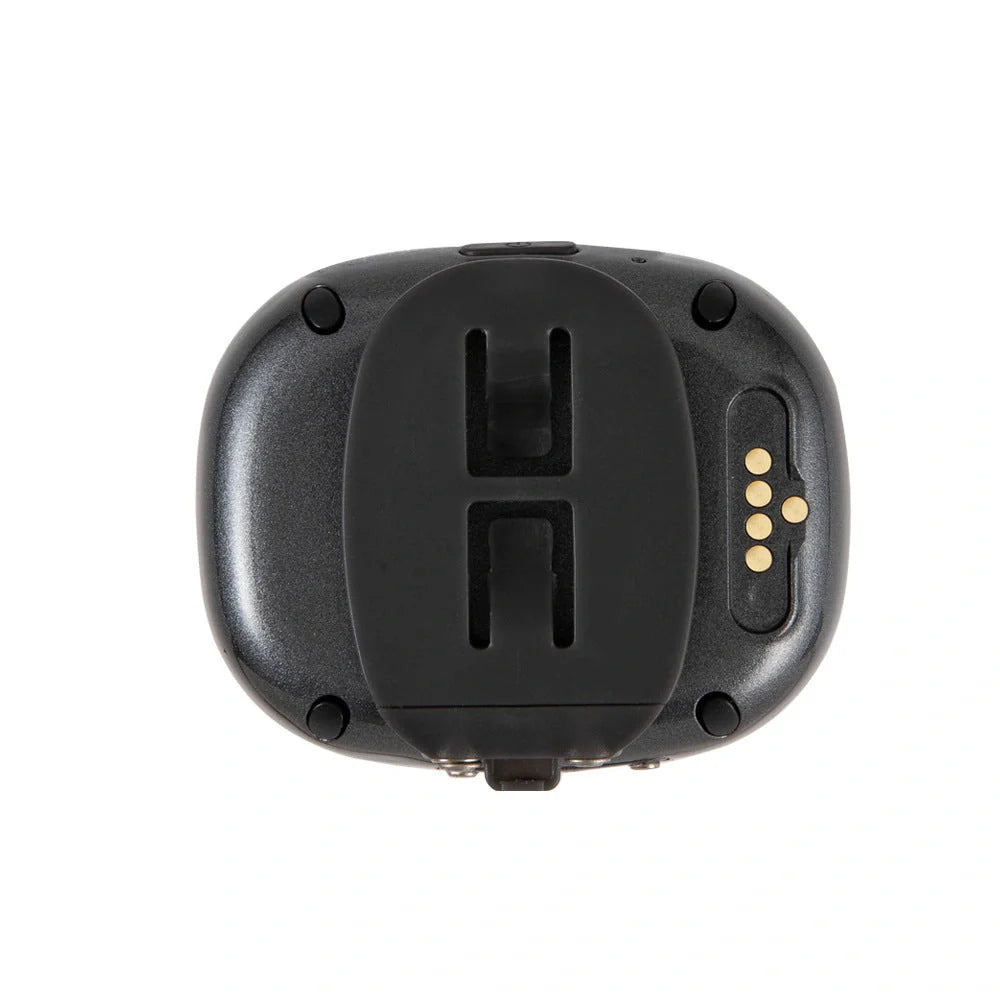 Mini Cat Anti-Loss Tracker attached to a pet collar with LED light visible