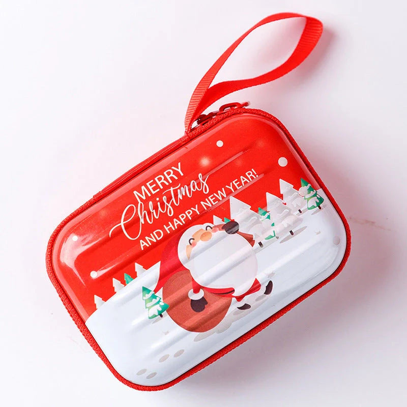 Tinplate coin purse with anime-inspired cartoon graphics, available in various stylish designs