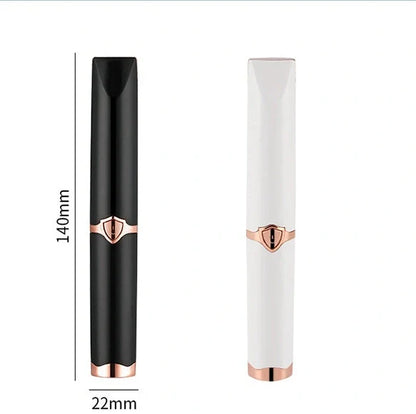 Rechargeable electric eyelash curler with 360-degree rotating comb and USB charging