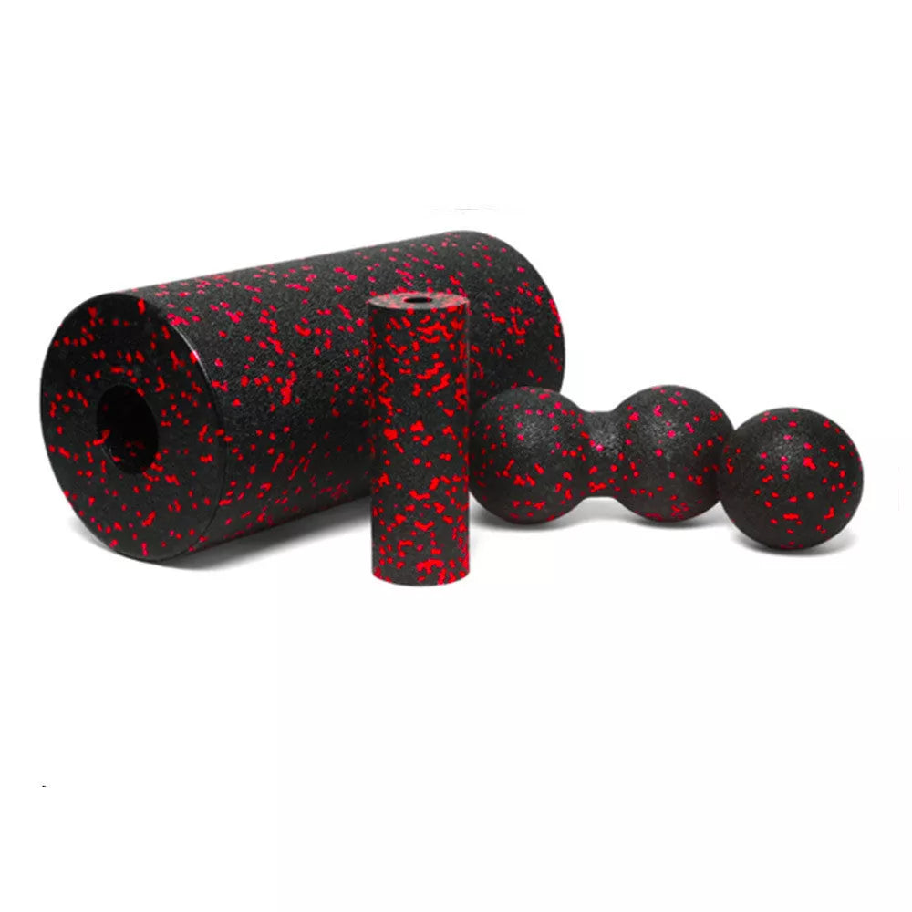Yoga Column Peanut Ball EPP Foam Shaft set for core strength and flexibility