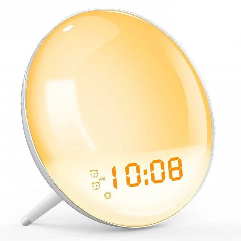 2nd Generation Smart Wake-up Light with voice and app control, simulating sunrise for a natural wake-up