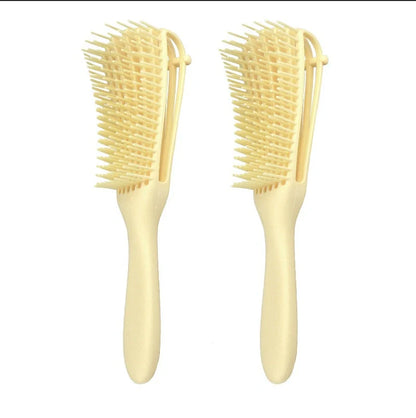 Knotted Haircut Massage Octopus Curling Comb in various colors for detangling and styling hair