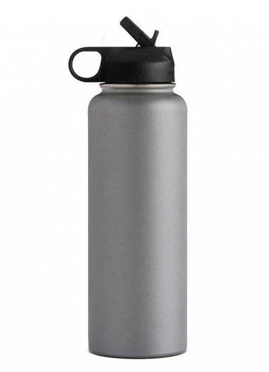 Premium stainless steel insulated tumbler with push-button lid and sleek design for outdoor adventures and active lifestyles.