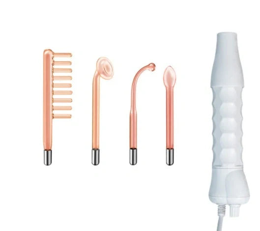 High-frequency electrotherapy beauty instrument for acne treatment and skin healing