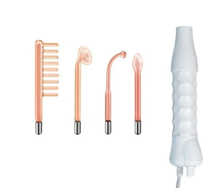 High-frequency electrotherapy beauty instrument for acne treatment and skin healing