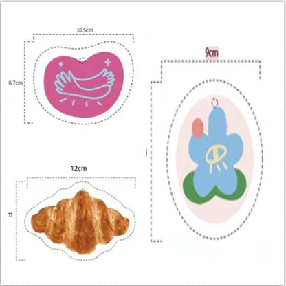 Bamboo fibre cartoon dish towel with various fun designs for kitchen use