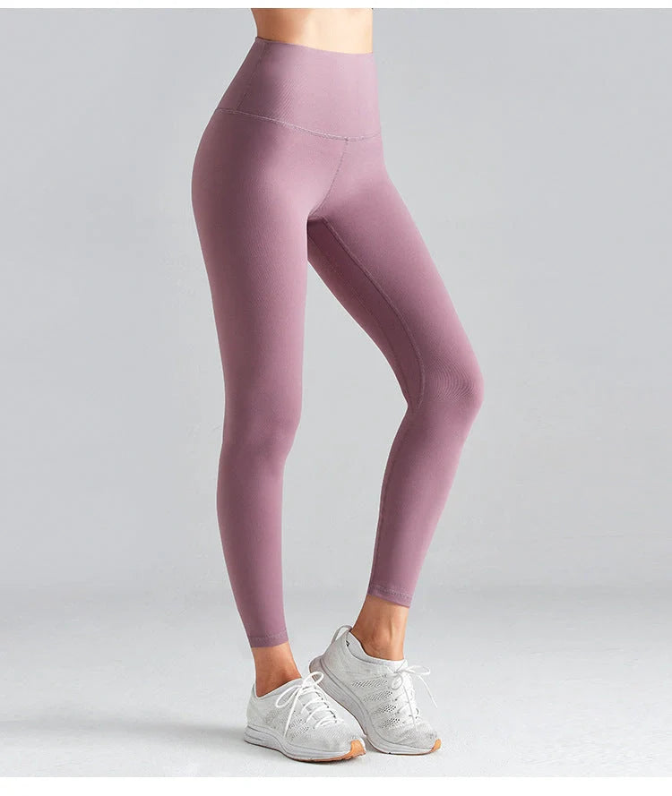 Thin Slim Fit Yoga Pants in various colours for flexible movement