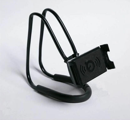 Premium rotatable smartphone holder with 360-degree adjustable viewing angle, universal compatibility, and durable construction